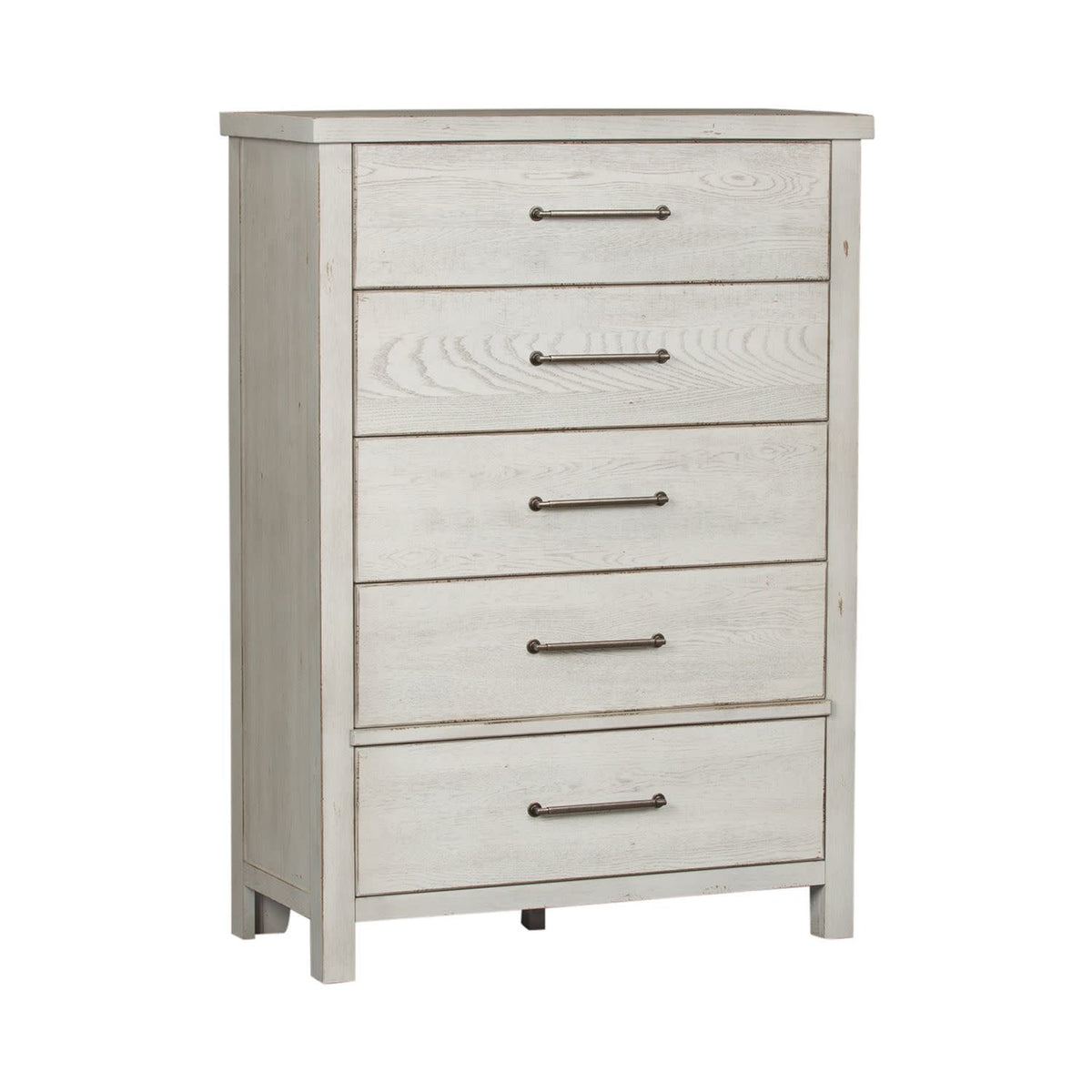 Modern Farmhouse 5 Drawer Chest — alternate view 2