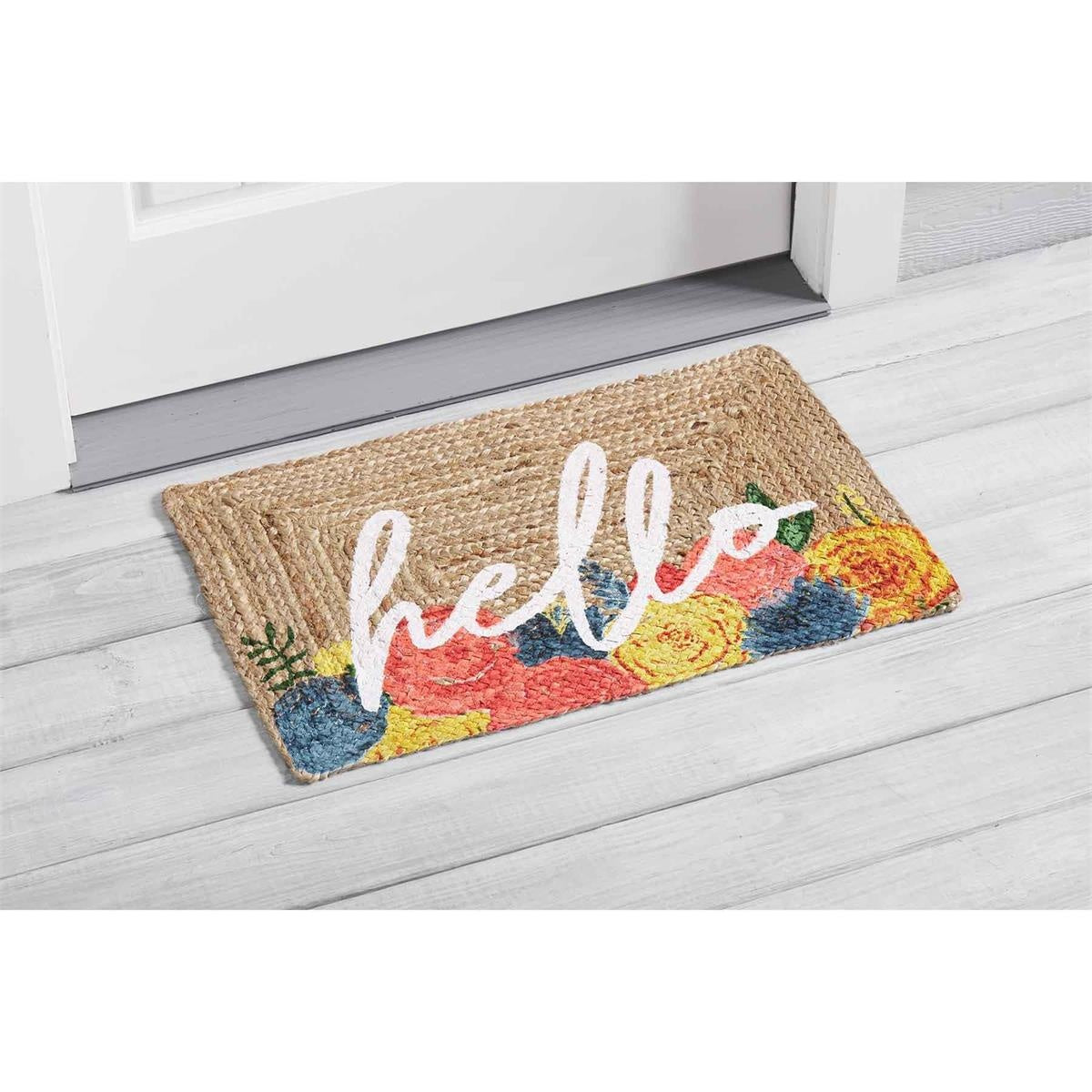 Hello Door Mat — alternate view 2