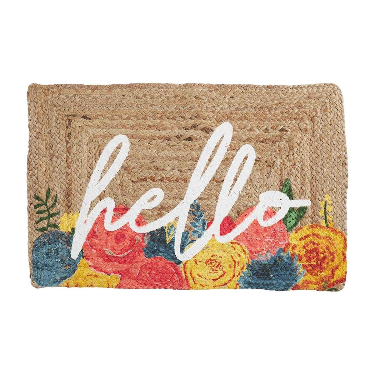 Hello Door Mat