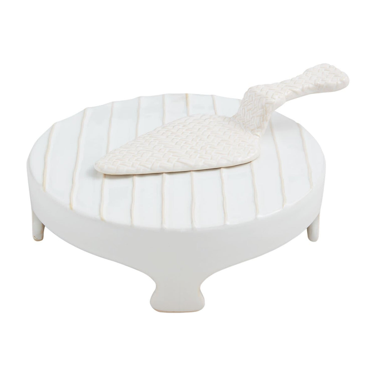 Textured Pedestal Server Set — alternate view 2