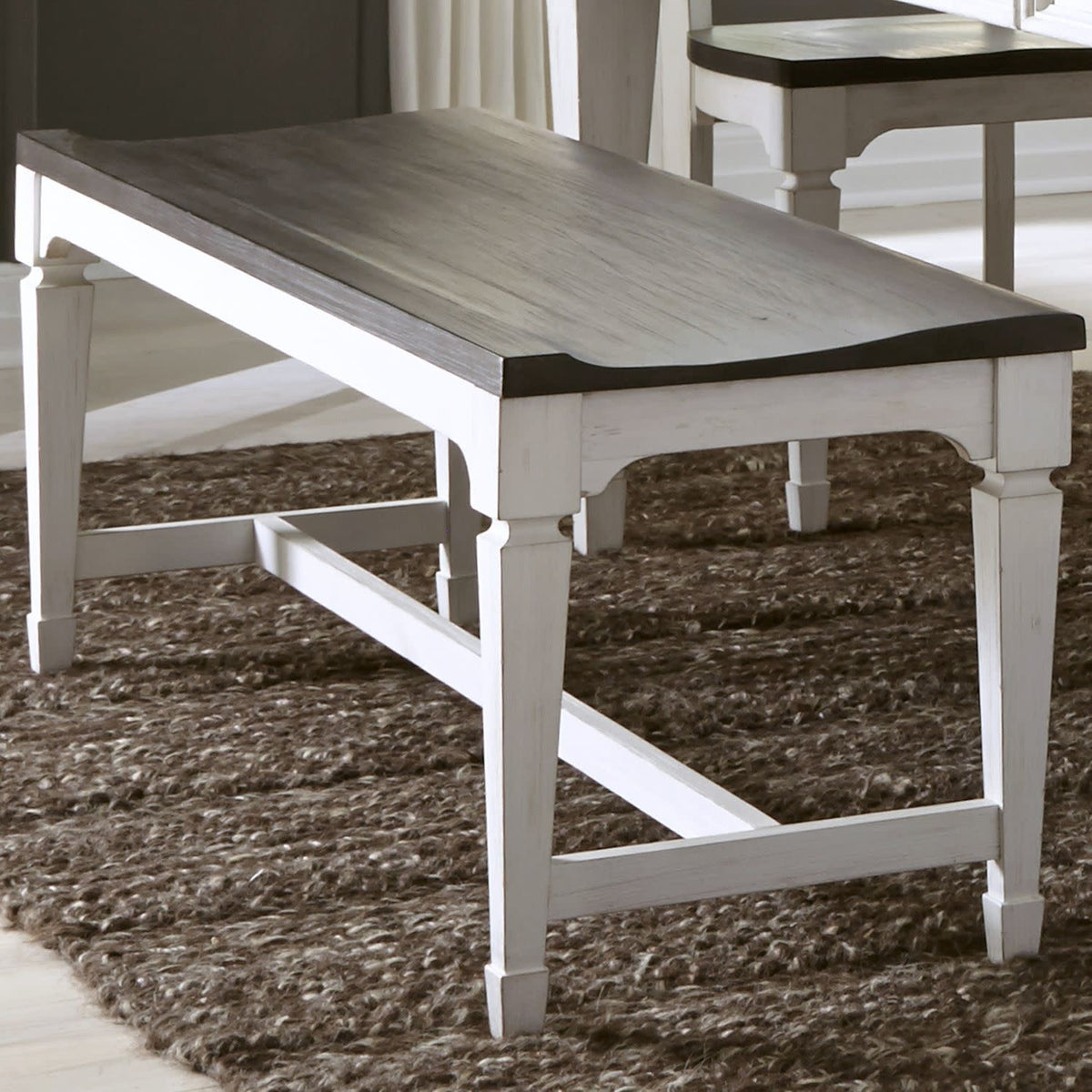 Allyson Park Wood Seat Bench