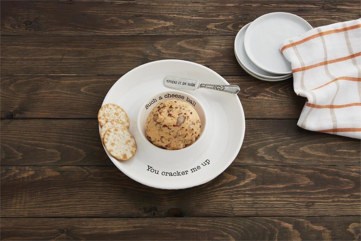 Cheese Ball Dish Set — alternate view 3