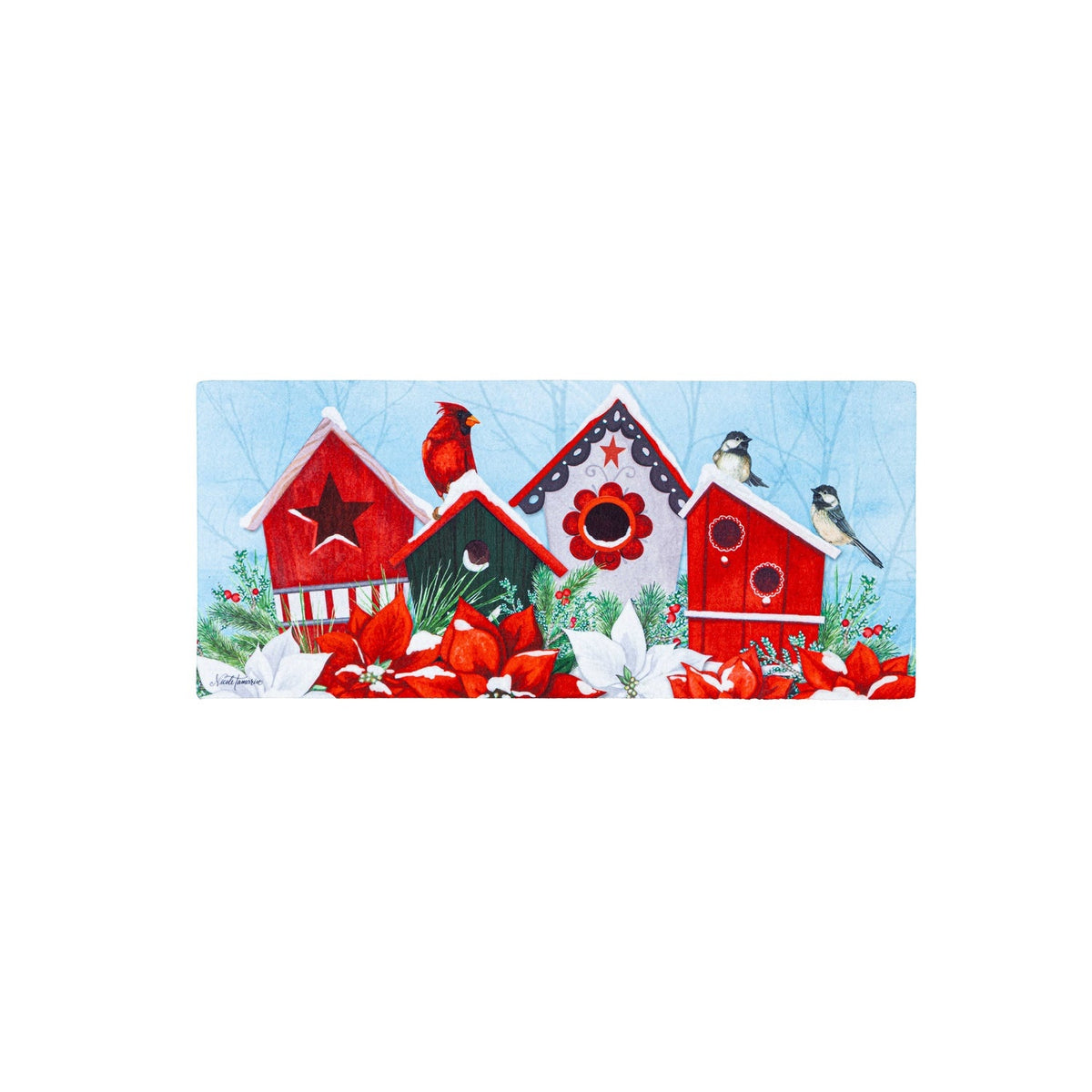 Snow Bird Houses Sassafras Switch Mat