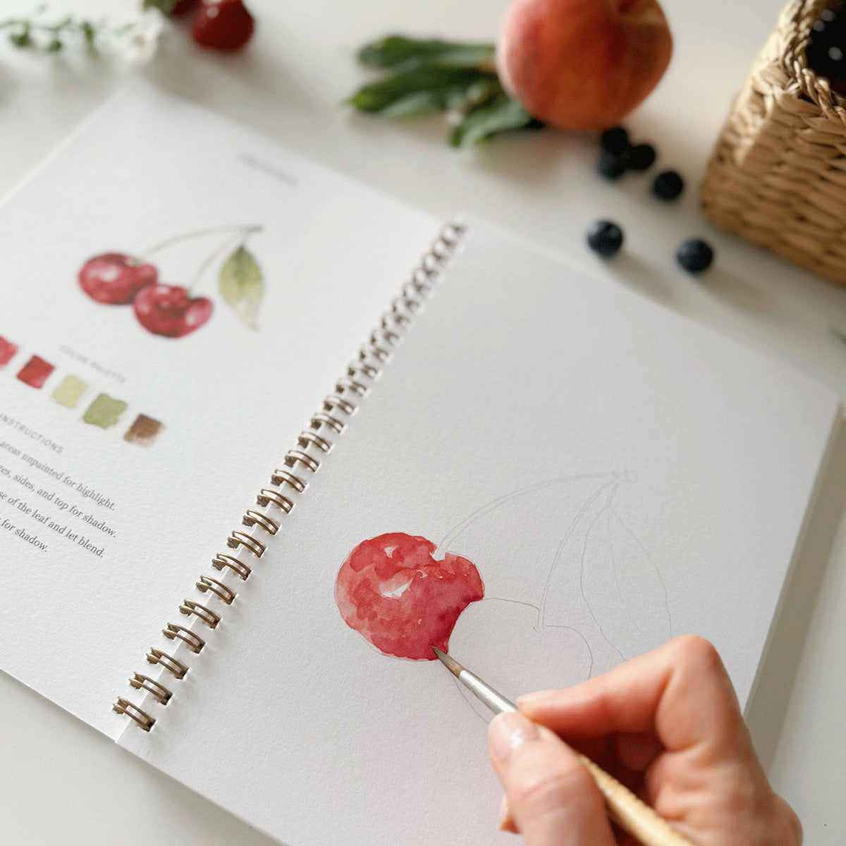 Fruit Watercolor Workbook — alternate view 4