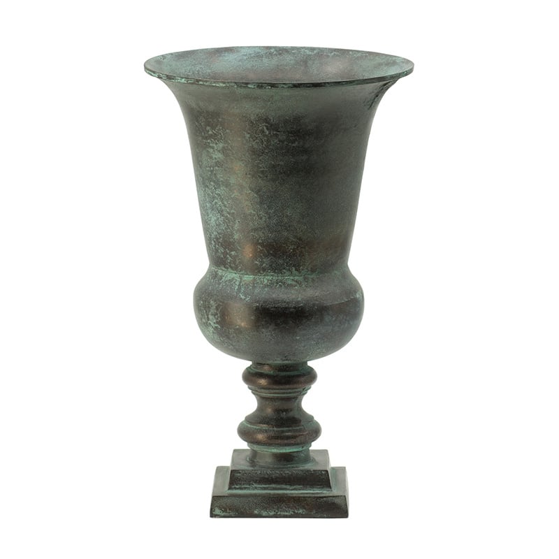 Patina Metal Vase