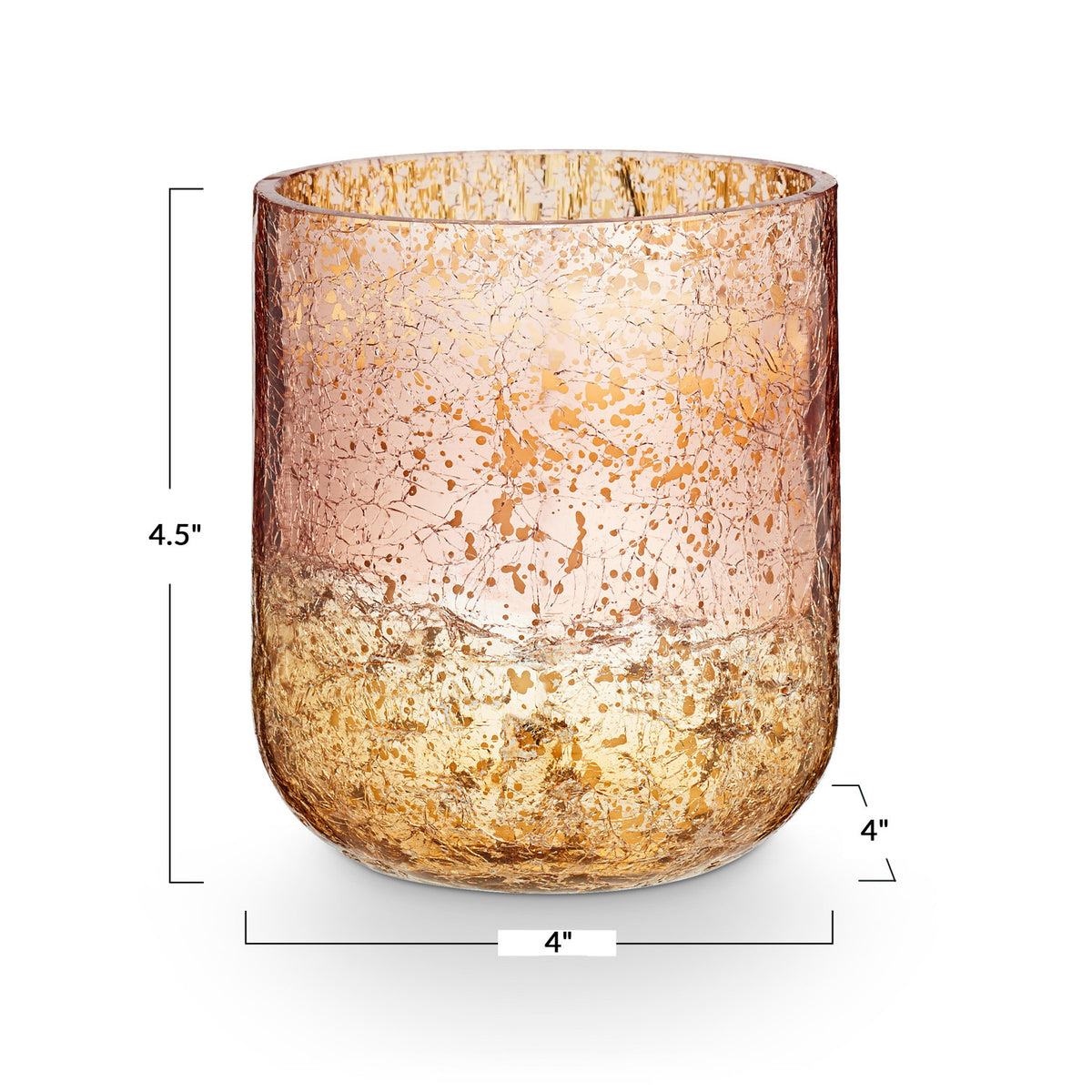 Cardamom Pomander Small Radiant Glass Candle — alternate view 3