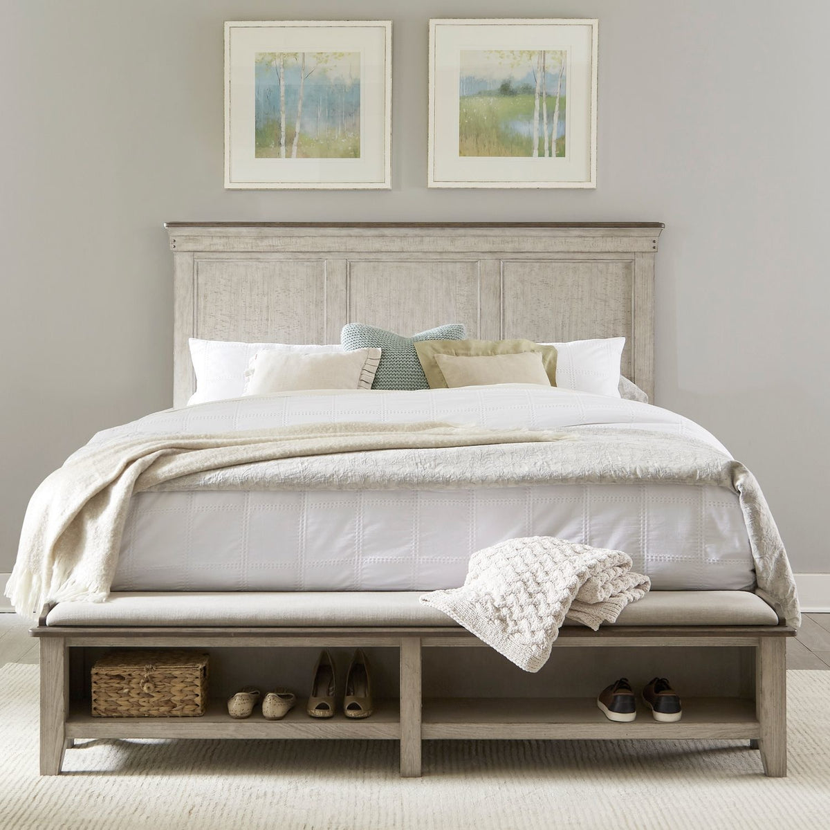 Ivy Hollow  Queen Storage Bed
