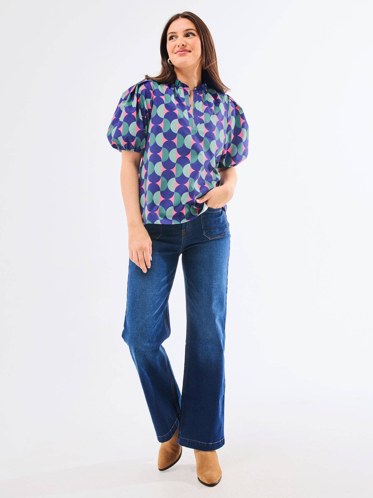Lainey Top | Polka Dot Pops — alternate view 7