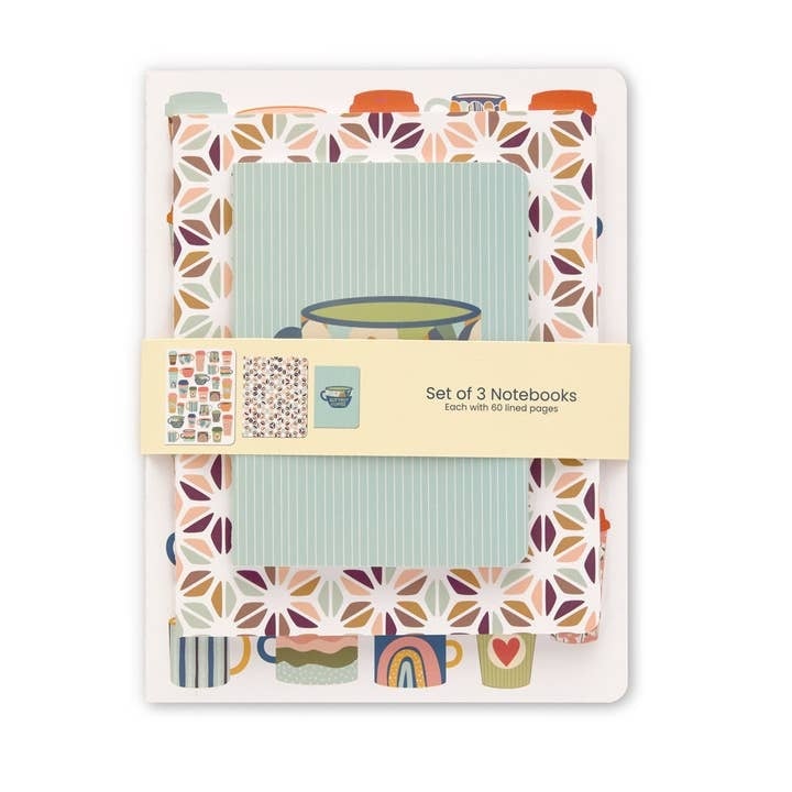 But First Coffee Stitched Notebook Set — alternate view 2