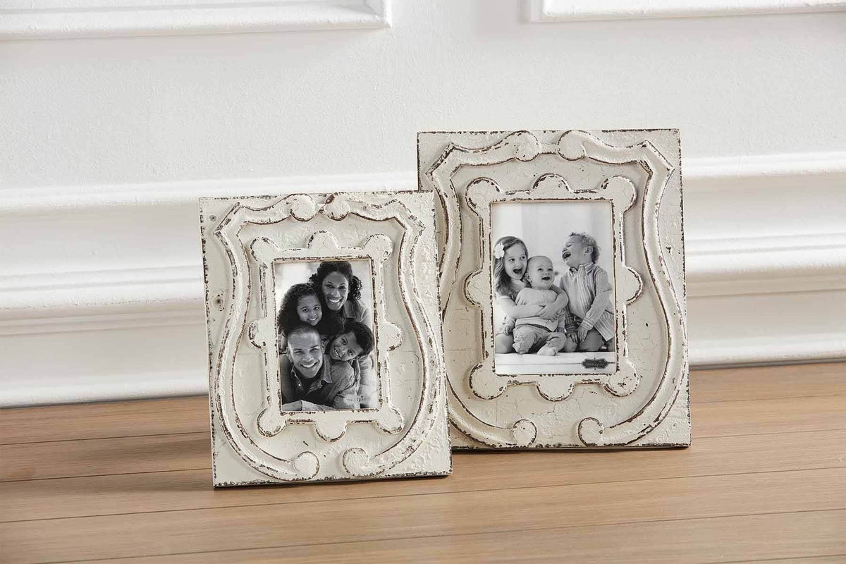 5 x 7 Antiqued Crest Frame — alternate view 2