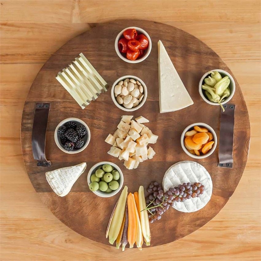 Round Oversized Wood Board — alternate view 3