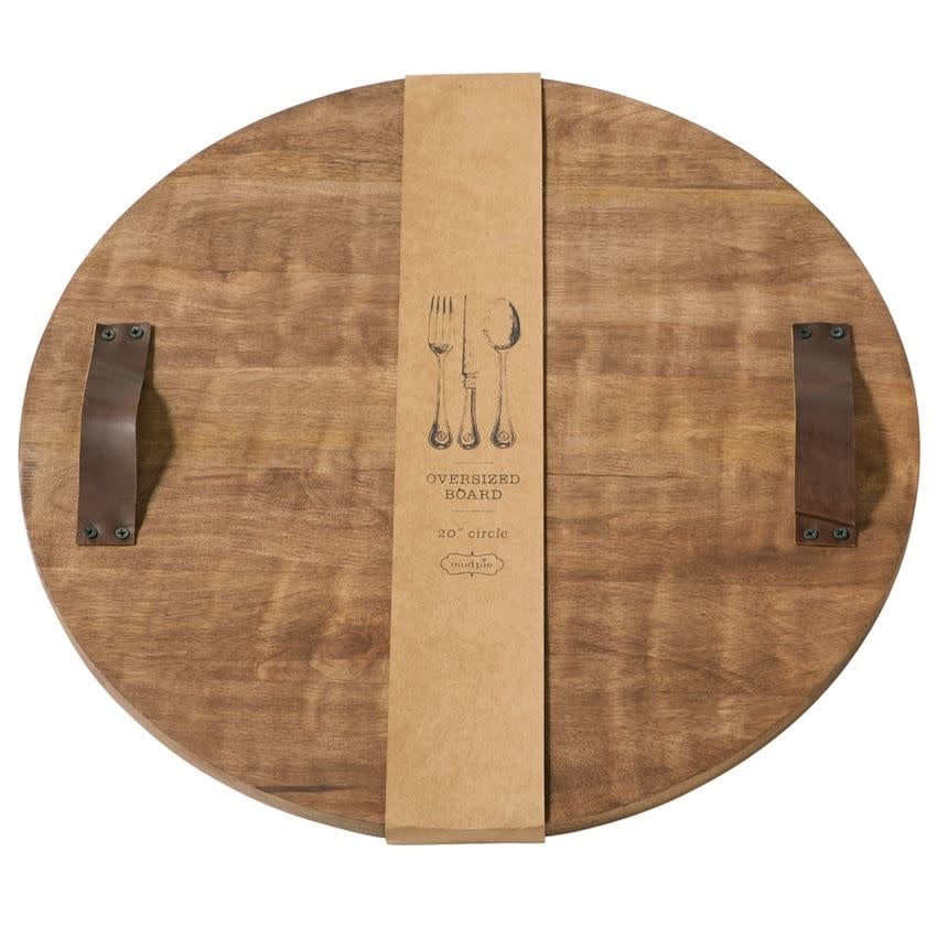 Round Oversized Wood Board — alternate view 2