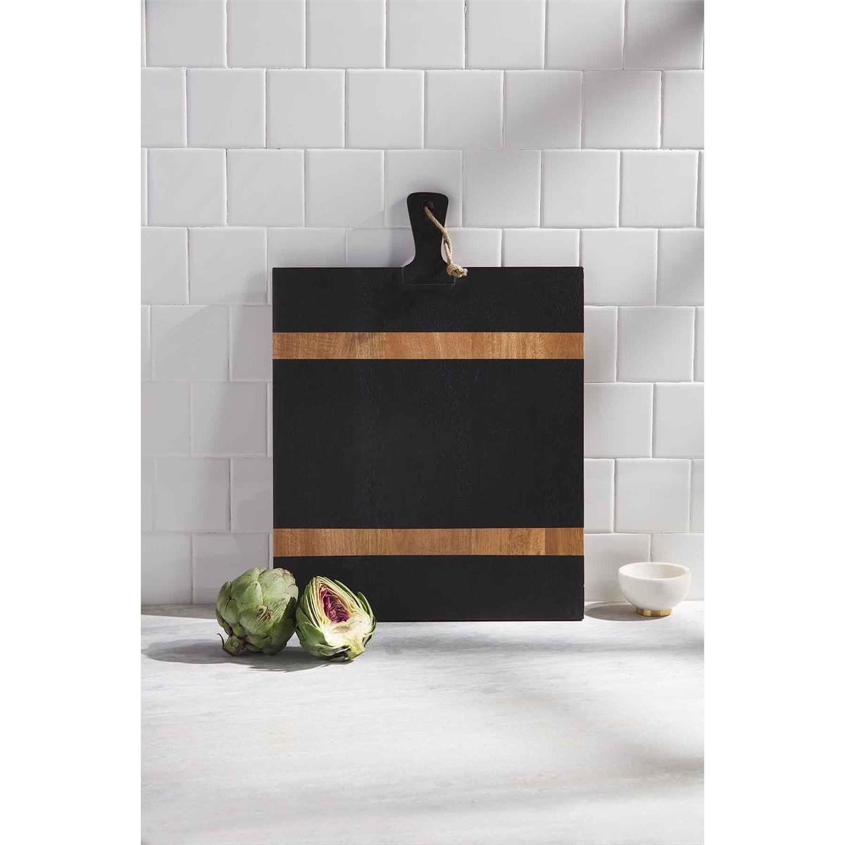 Black Wood Strap Board — alternate view 2