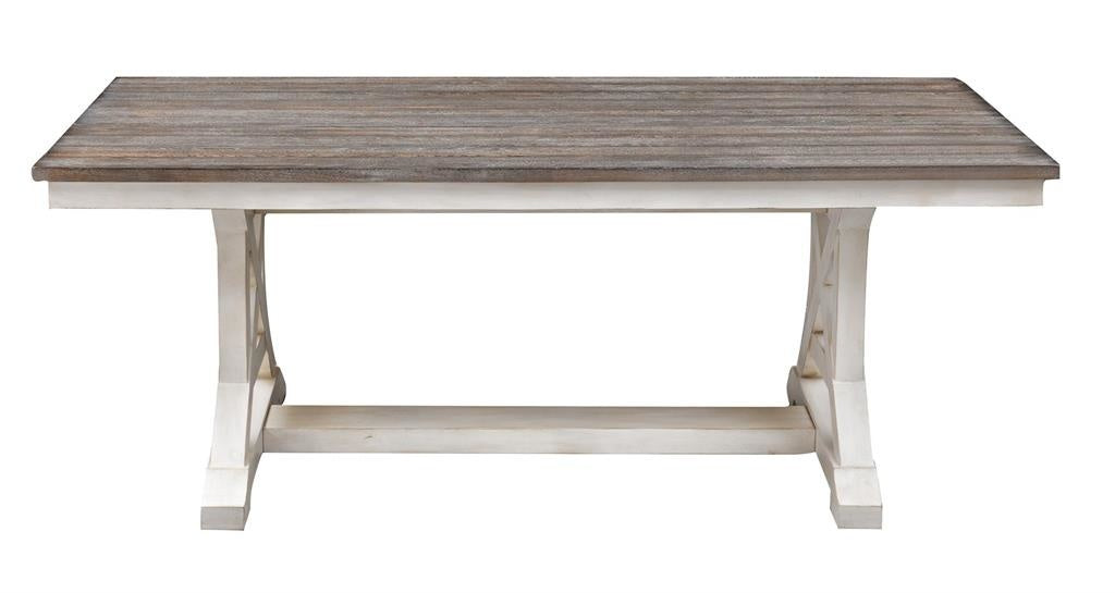 Bar Harbor Cream Dining Table — alternate view 3