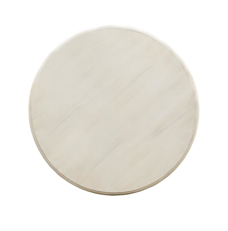 Cape Cod Cream Round Accent Table — alternate view 4