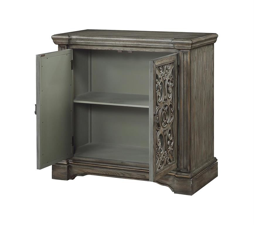 Savannah Mist 2 Door Cabinet — alternate view 4