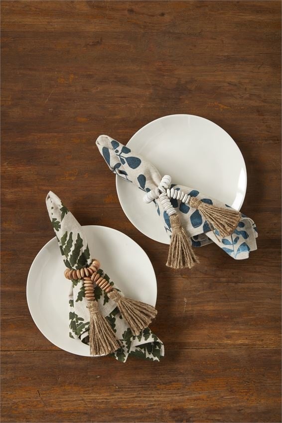 Beaded Napkin Ring — alternate view 2