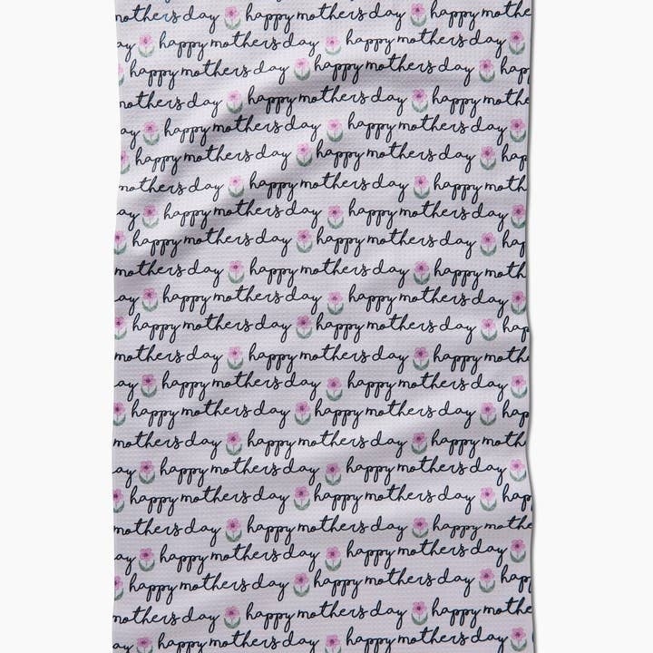 Happy Mothers Day Tea Towel — alternate view 2