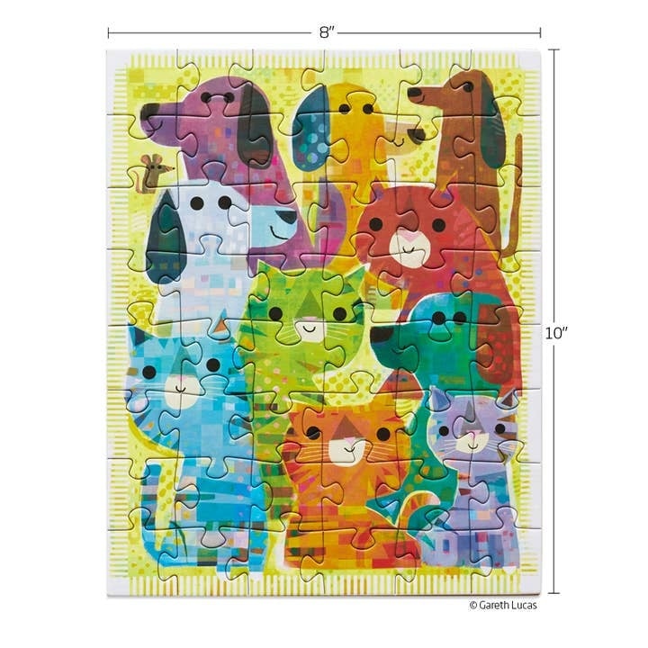 Tats and Dods | 48 Piece Kids Puzzle Snax — alternate view 3