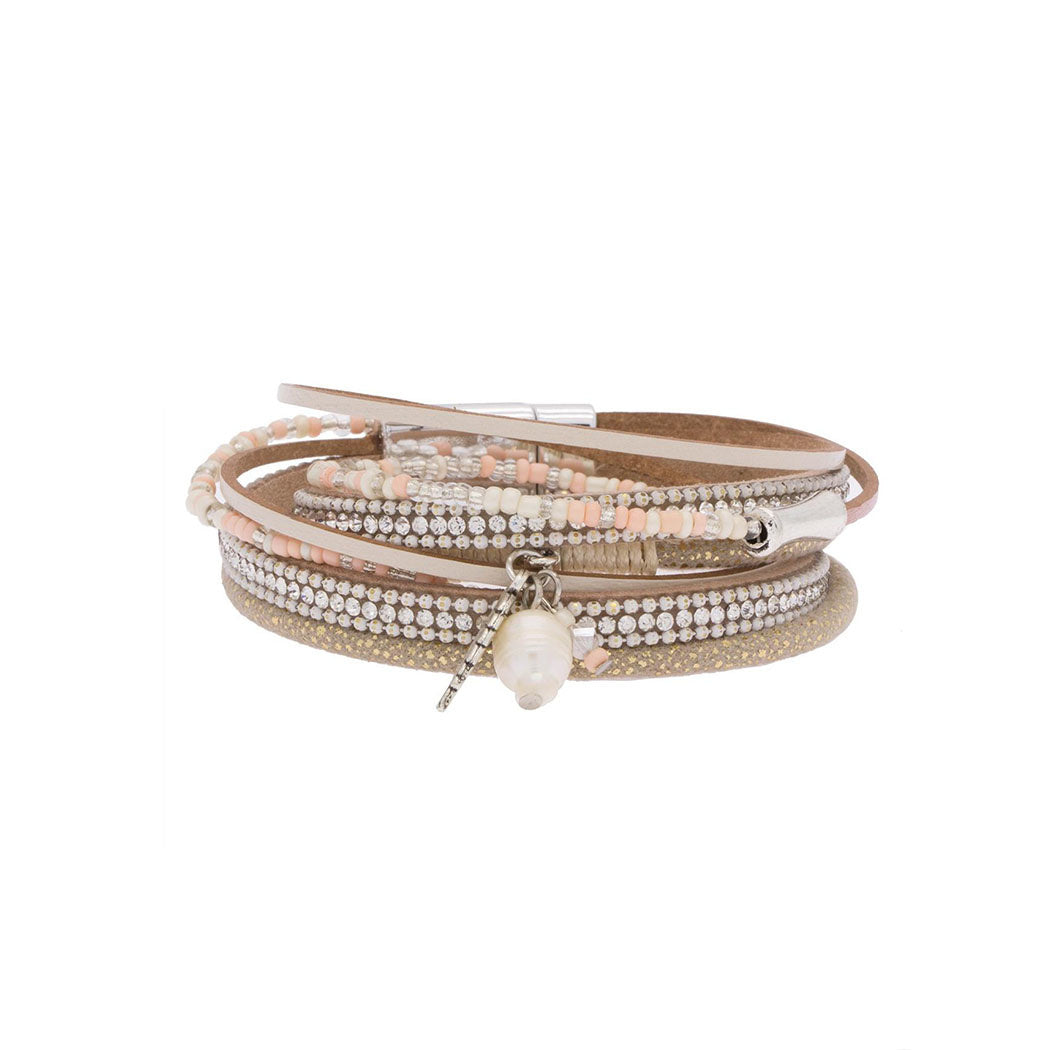 Sacramento Faux Leather Bracelet — alternate view 3