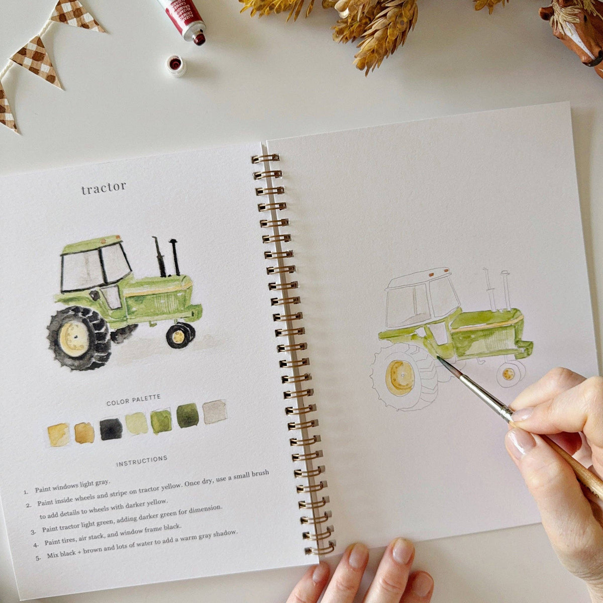 Farm Watercolor Workbook — alternate view 7