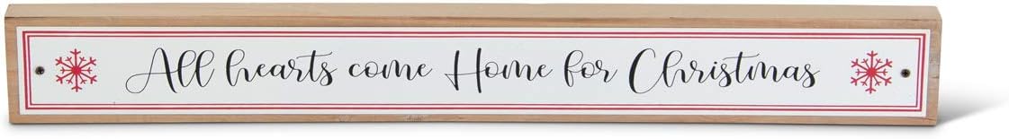 White & Red Enamel Holiday Message Signs — alternate view 6