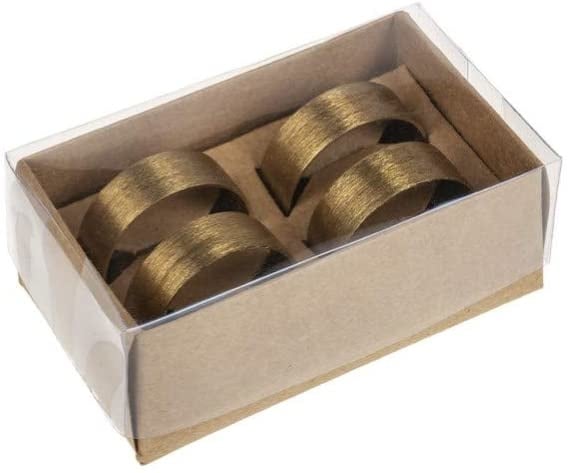 Gold Napkin Ring (4 pc. set) — alternate view 3