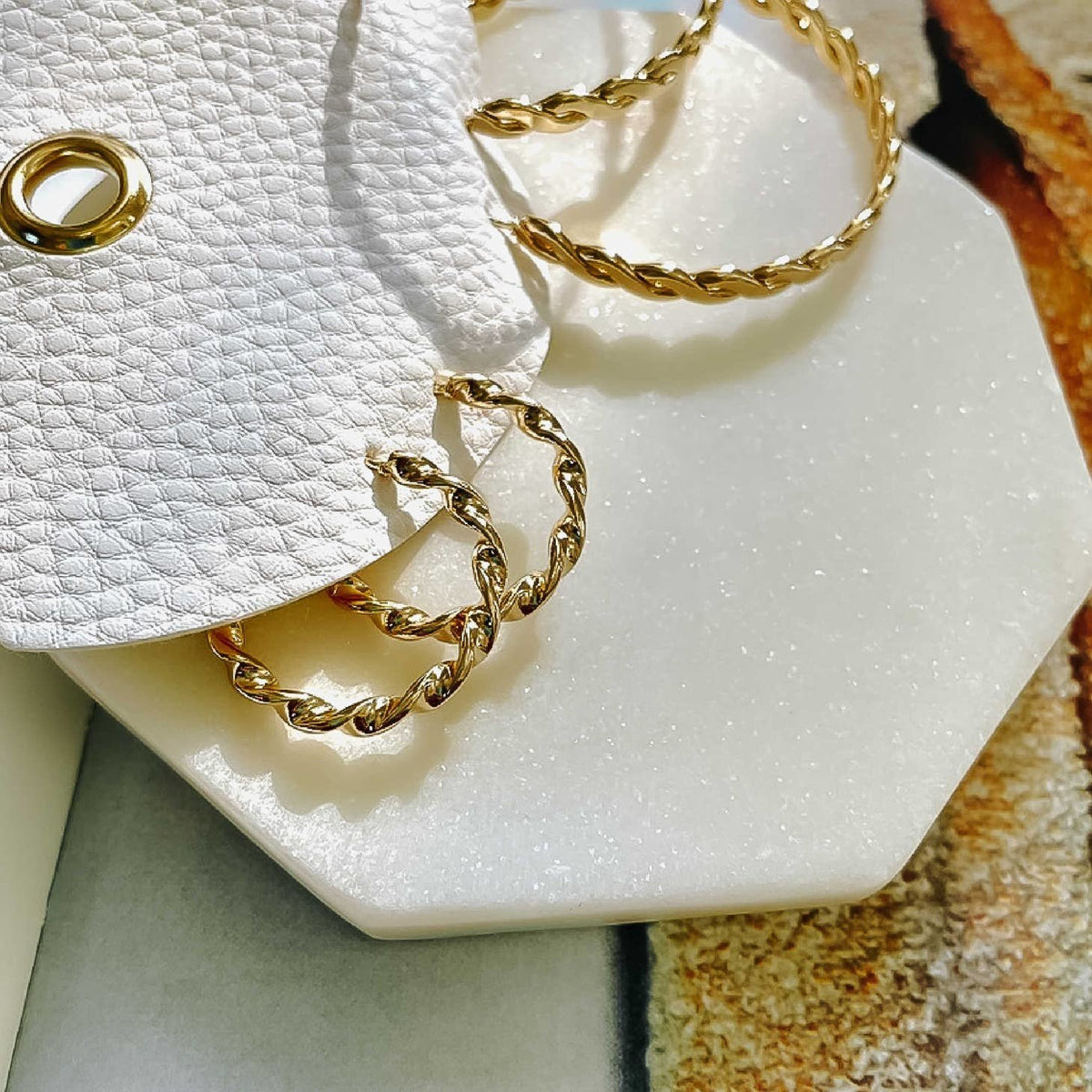 Twisted Tessa Hoop Trio — alternate view 2