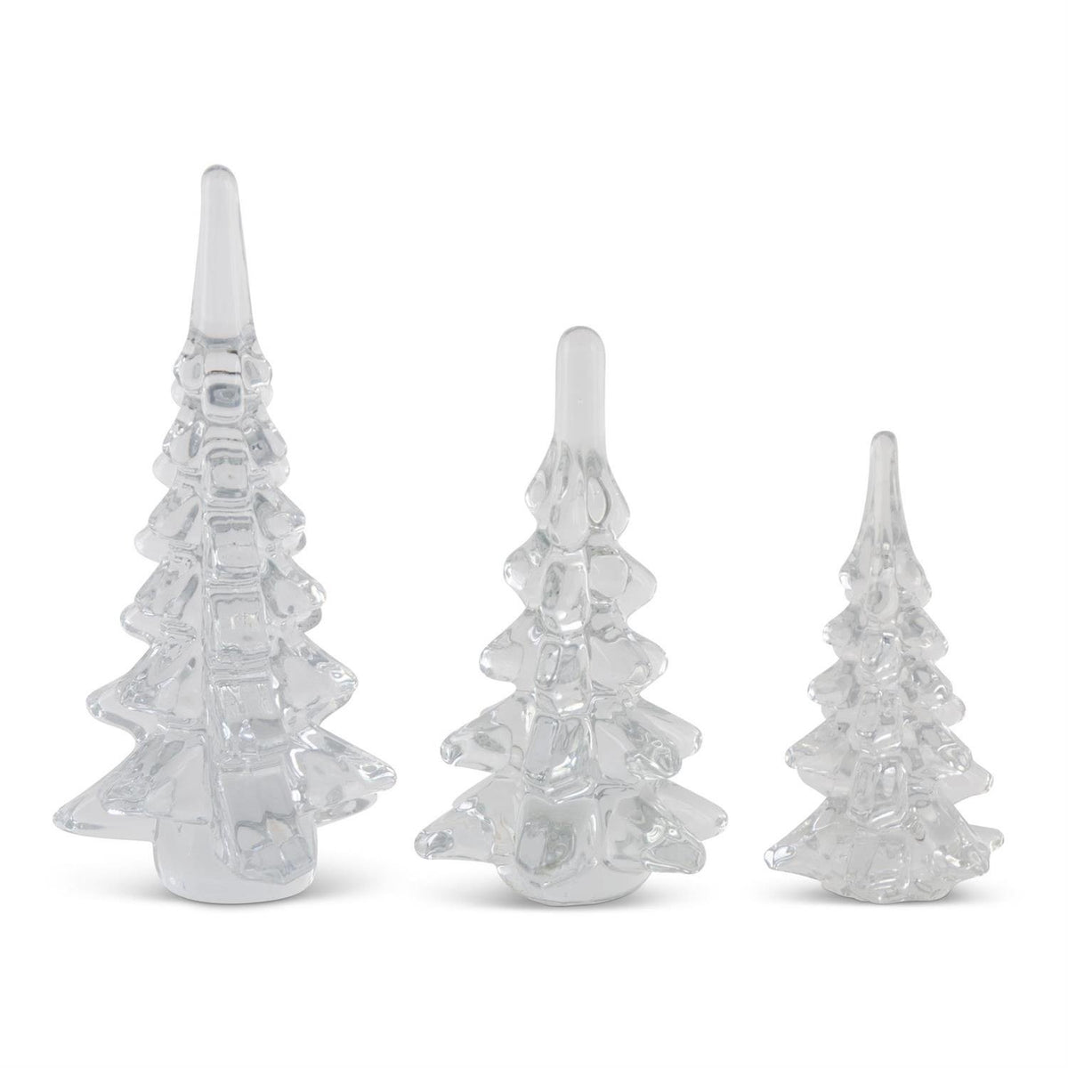 Large Clear Glass Tree — alternate view 2