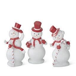 Glittered Snowman-Gift