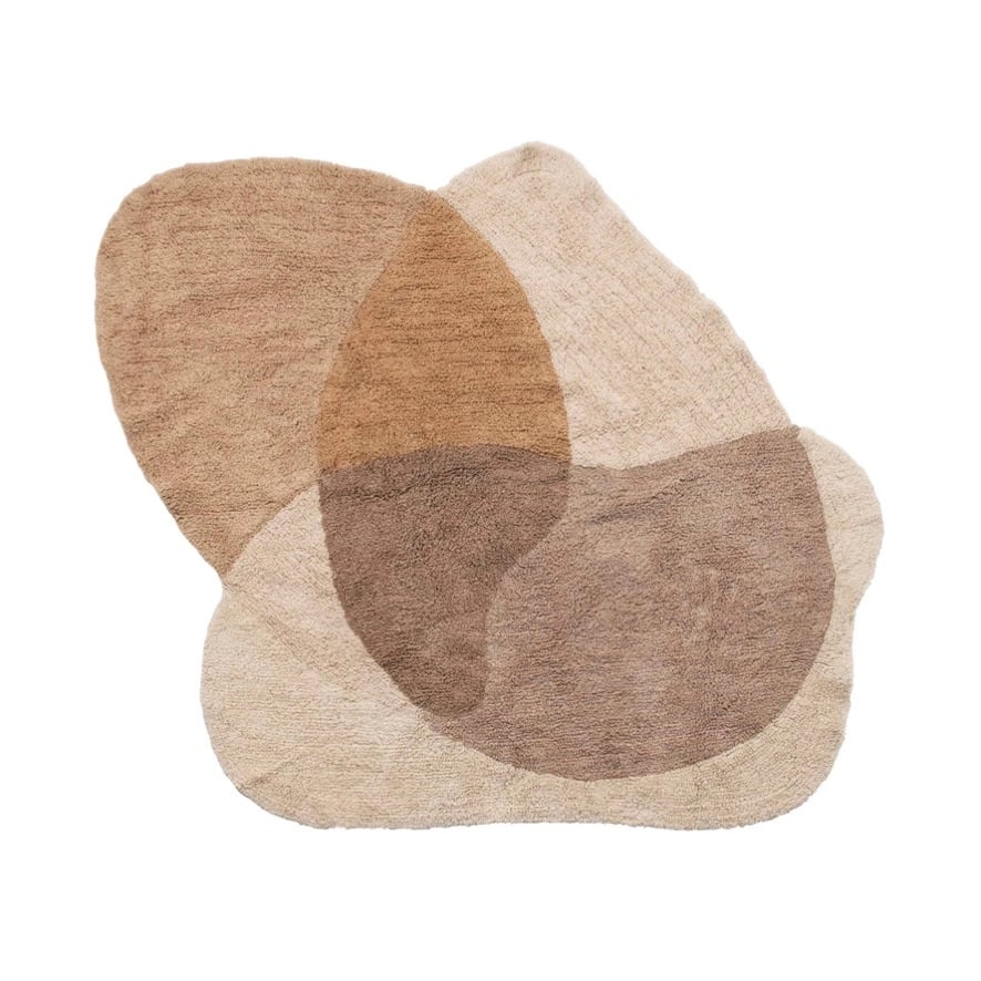 Cotton Tufted Rug 4' x 5-1/2'