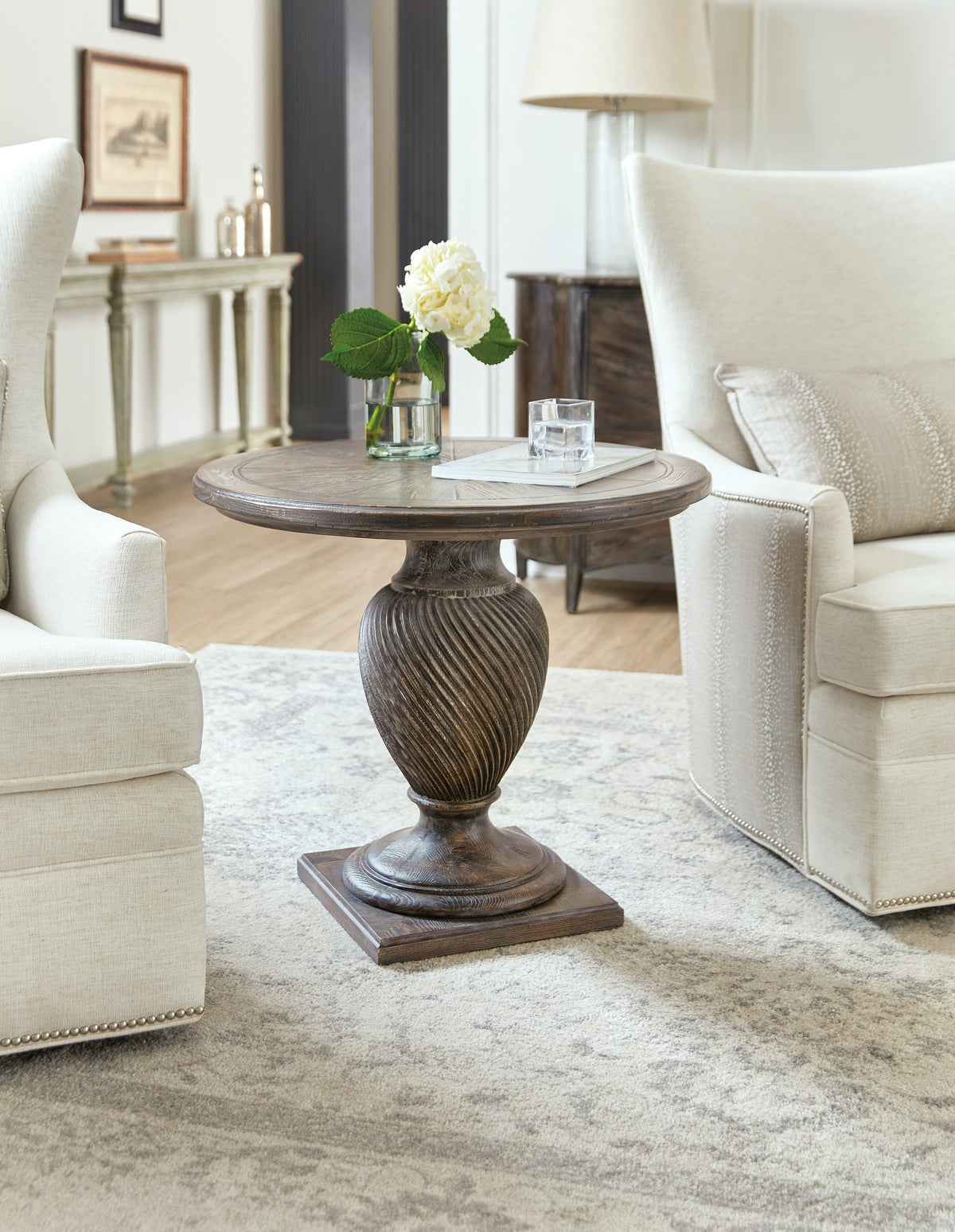 Traditions Round End Table