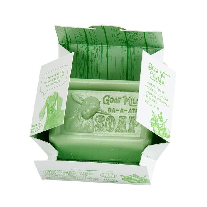 Jabara Goat Milk 5oz Pressed Bar Soap — alternate view 2
