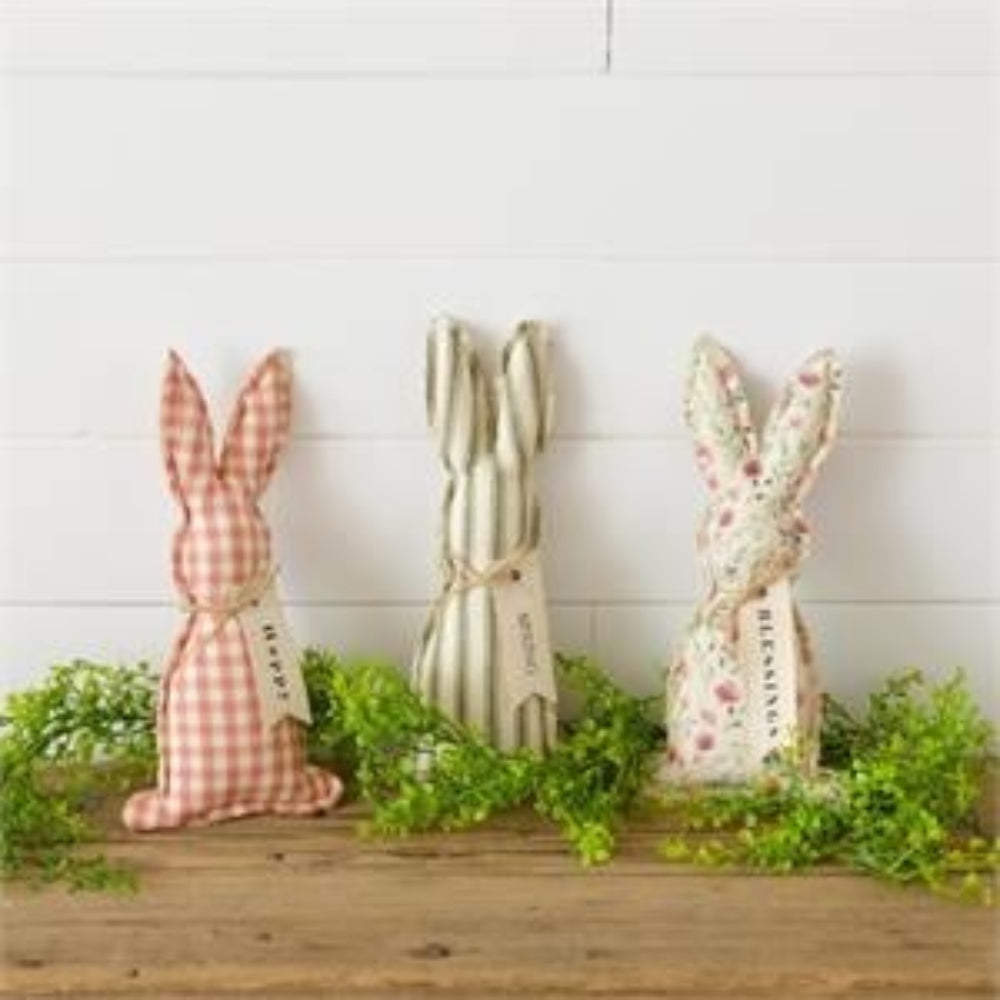 Fabric Bunny (3 Styles)