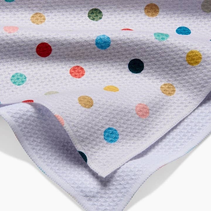 Retro Dot Tea Towel — alternate view 2