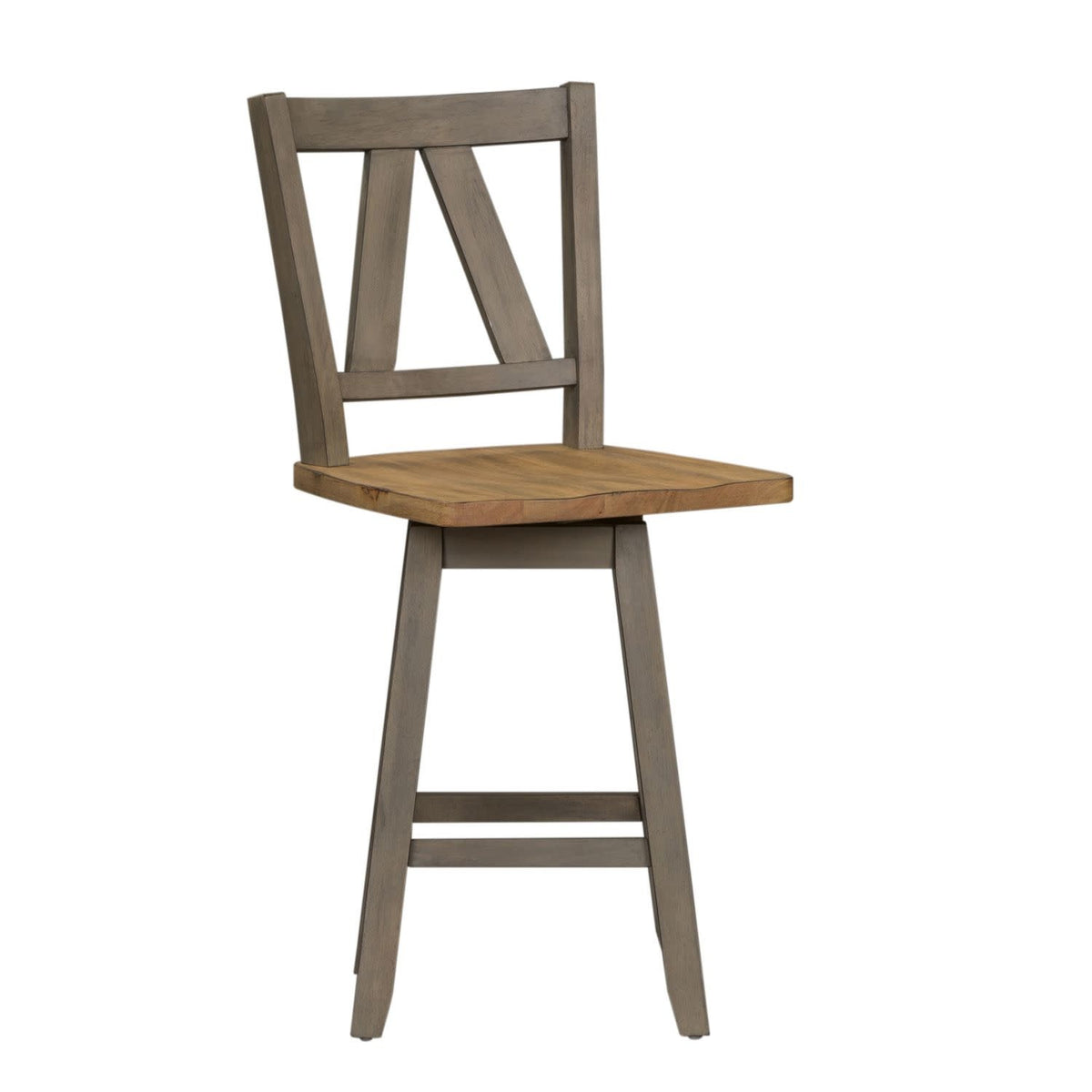 Lindsey Farm Counter Height Swivel Chair — alternate view 2