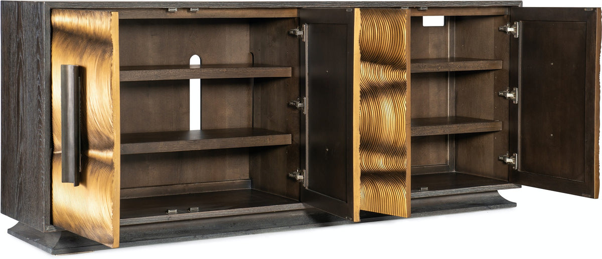 Melange Swaley Four Door Credenza — alternate view 4