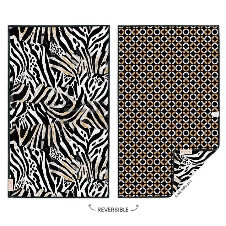 Savanna Tiles Microfiber Kitchen Towel — alternate view 2