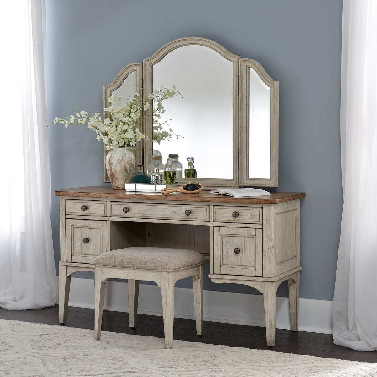 Farmhouse Reimagined Vanity Mirror — alternate view 4