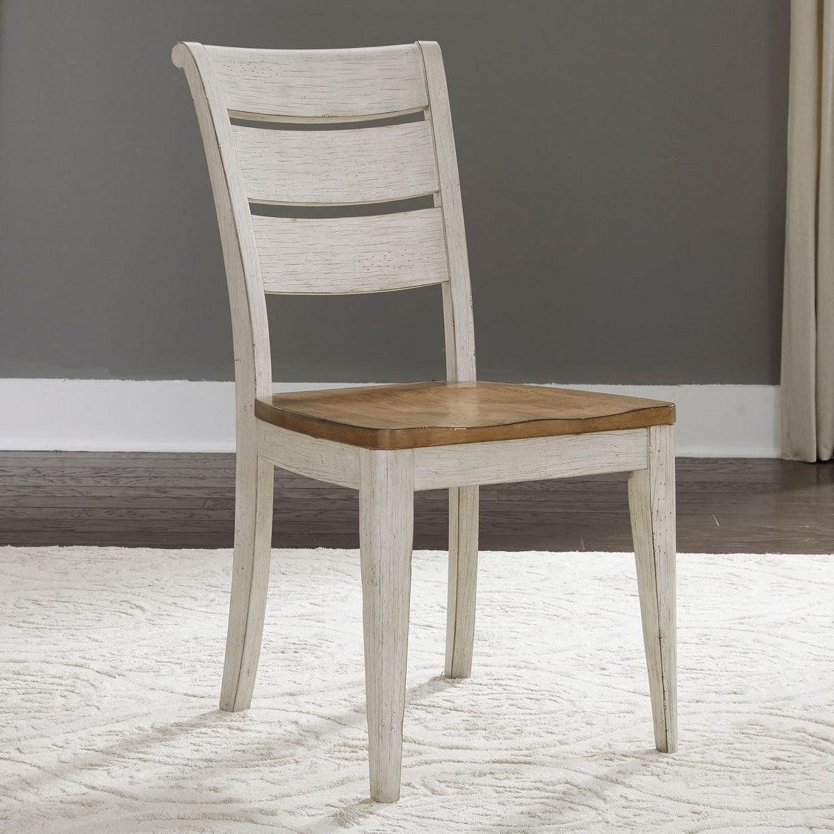 Farmhouse Reimagined Ladderback Side Chair — alternate view 6