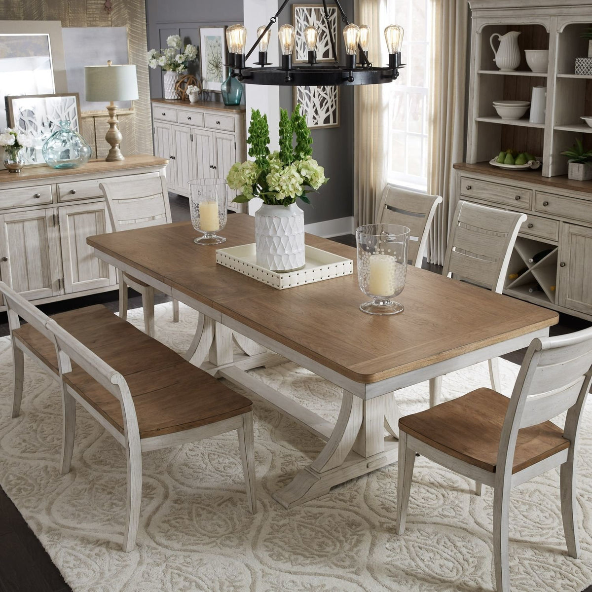 Farmhouse Reimagined Bench — alternate view 5