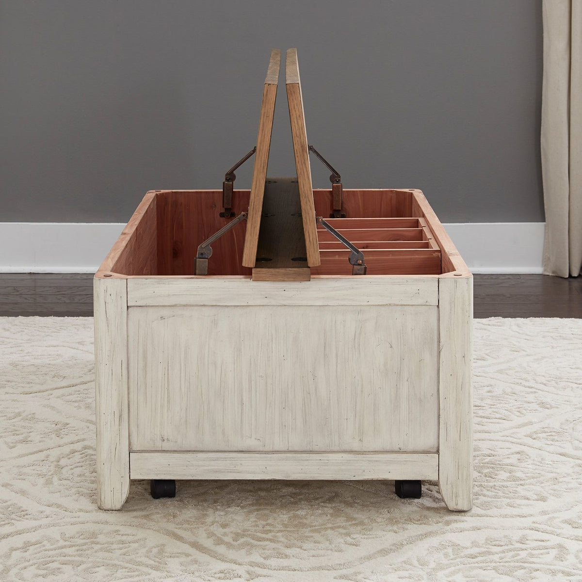 Farmhouse Reimagined Storage Trunk — alternate view 4