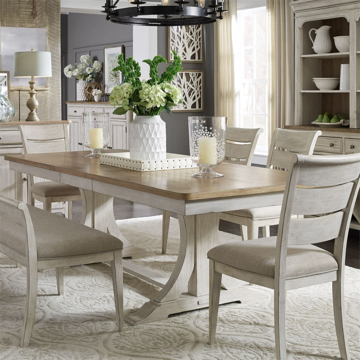 Farmhouse Reimagined TrestleTable — alternate view 6