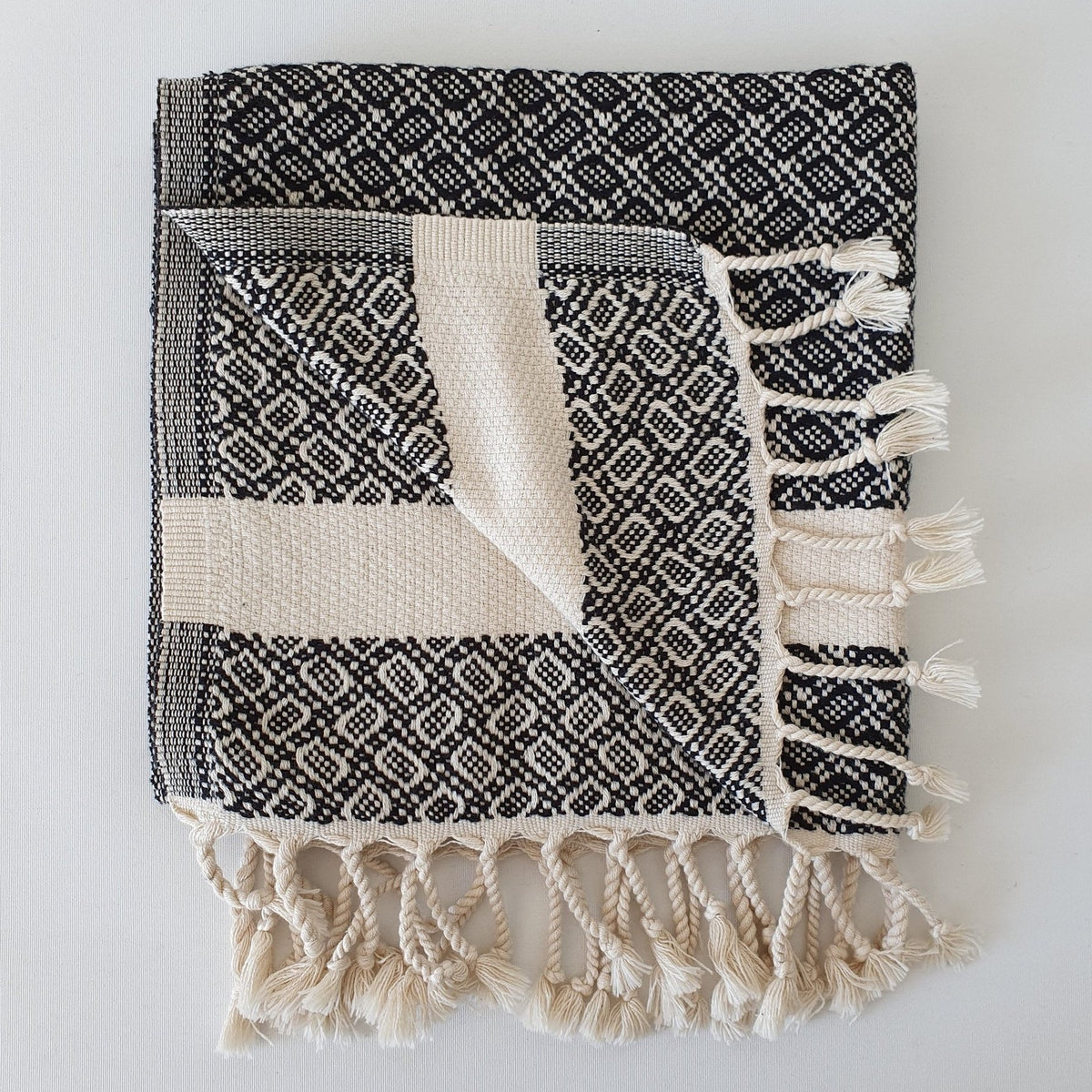 Adrian 100% Cotton Throw — alternate view 4