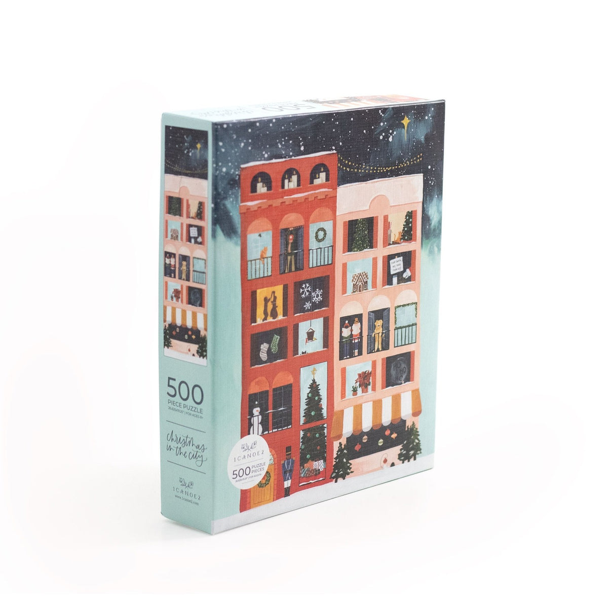 Christmas in the City - 500 Piece Jigsaw Puzzle — alternate view 2
