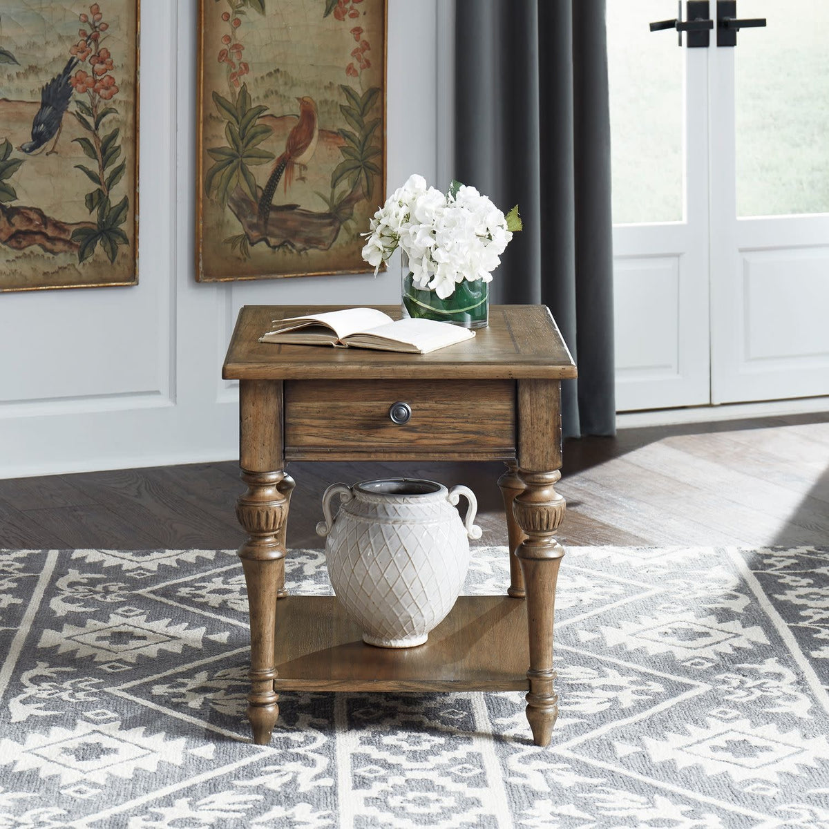 Haven Hall Drawer End Table