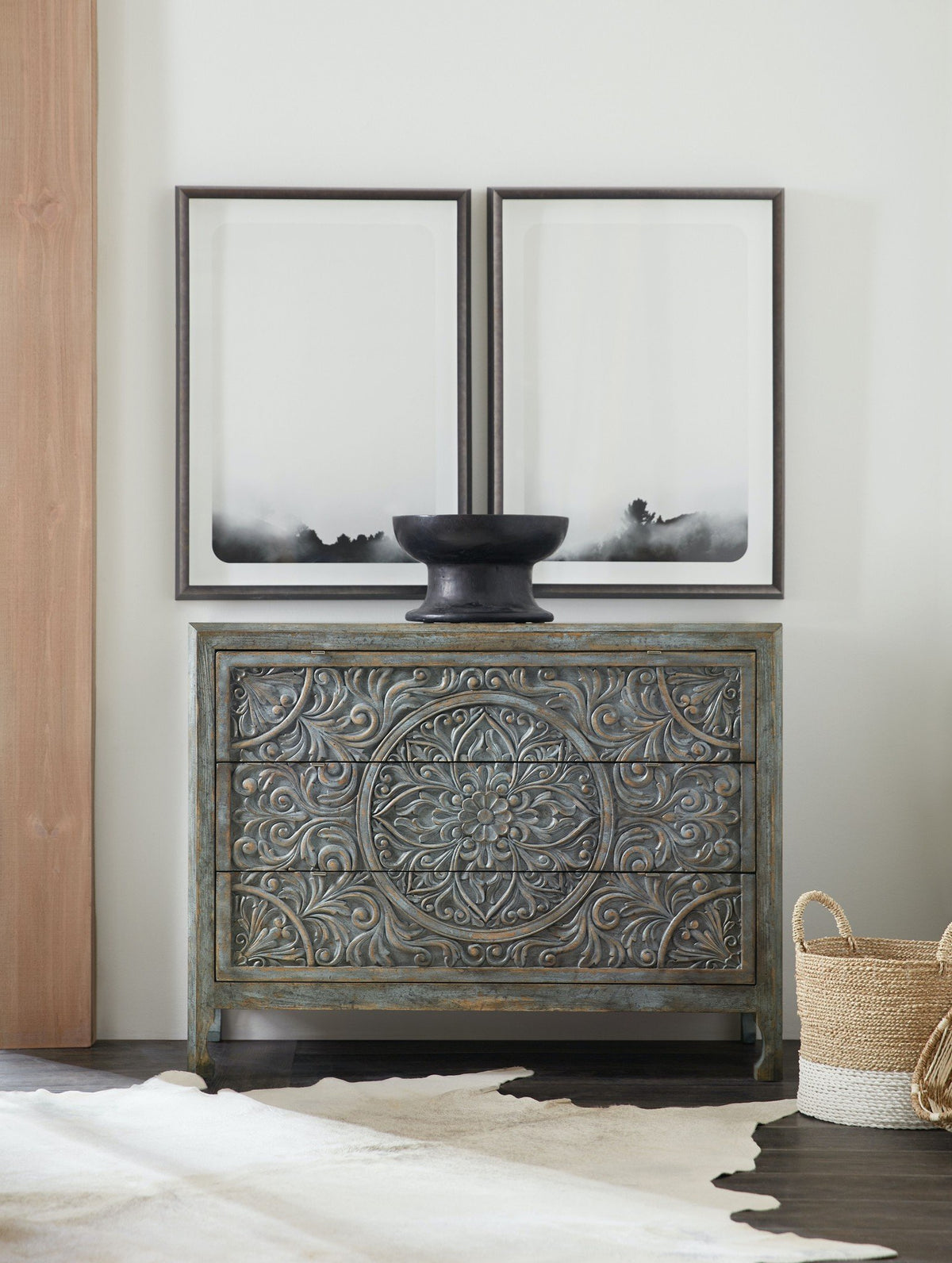 La Grange Lockhart Three-Drawer Accent Chest — alternate view 3