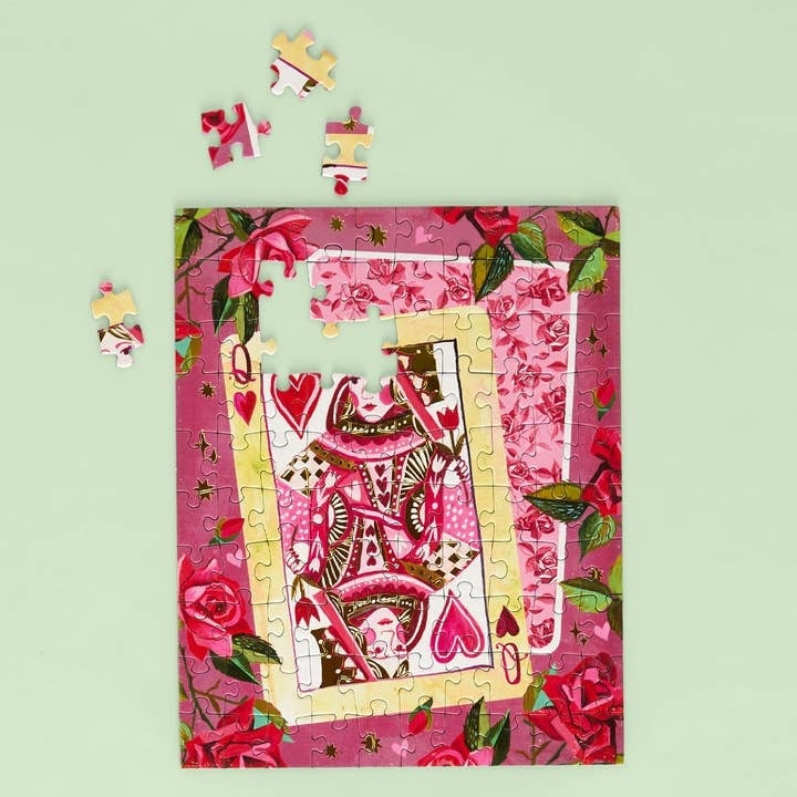 Queen of Hearts 100 Piece Puzzle Snax — alternate view 2
