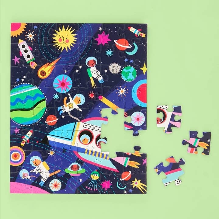 Pets In Space 48 Piece Puzzle Snax — alternate view 2