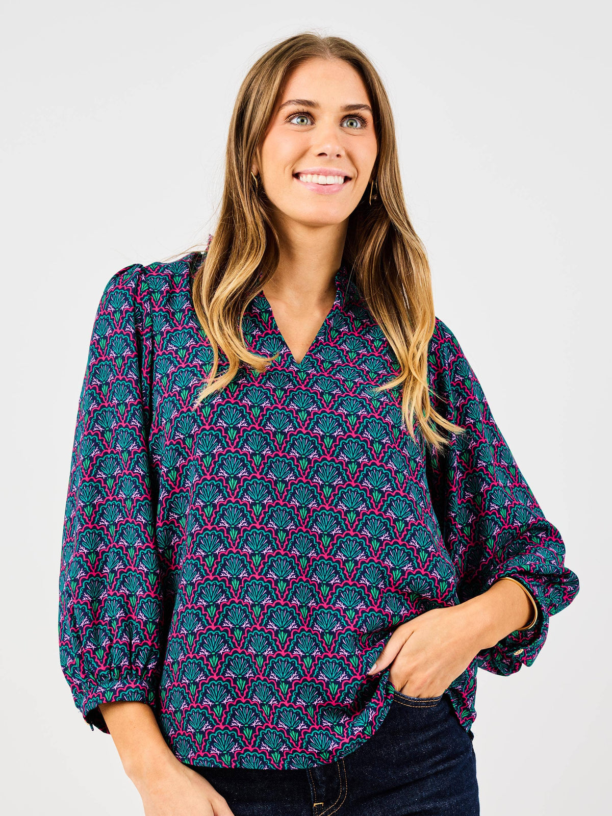 Aria Top | Second Glance Pink — alternate view 6